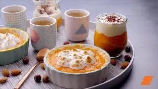 Les d&eacute;lices au #kaki : fa&ccedil;on #tartelette et #tiramisu pour #caf&eacute; gourmand 😋☕