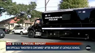 Multiple injured, gunman dead after school shooting in Minneapolis