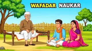 Wafadar Naukar |Urdu cartoon |Urdu cartoon story|Urdu kahani |Moral cartoon|