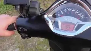 Vorstellung: Vespa GTS 300 Super Sport i E  ABS Modell 2014