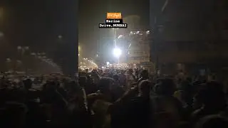#marinedrive #mumbai #31stnight #happynewyear #crowd #celebration #newyear #shorts #today #31dec2025