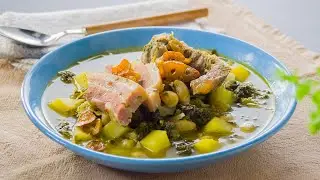 Caldo Gallego &ndash; Herzhaft spanischer Bohnen-Kohleintopf 🍲