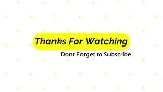 HD Outro For YouTube Videos | No Watermark | Copyright Free Outro | CFM Official