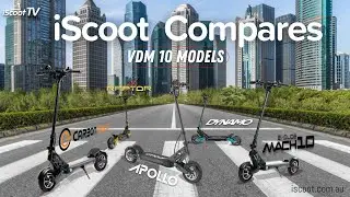 iScoot Electric Scooter Comparison - 5 Models