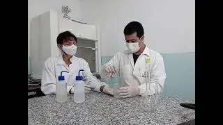 Preparo da solução de hidróxido de sódio