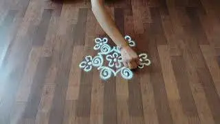 Small kolam designs with dots / Simple and easy rangoli designs for daily use /
