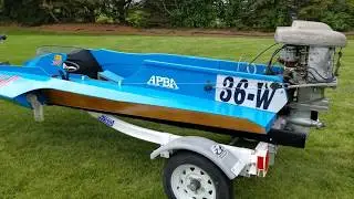 Vintage Mercury Racing outboard hydroplane  Ebay No Reserve auction