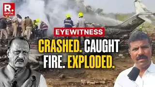 BREAKING: Eyewitness Narrates Exact Moment Of Ajit Pawar&rsquo;s Plane Crash Land | Baramati