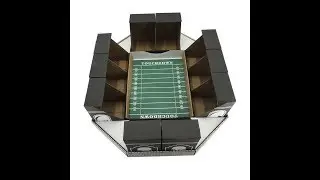 Custom Cardboard Snack Stadium