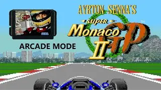 Ayrton Senna's Super Monaco GP II (Mega Drive) - Arcade Mode (Senna GP)