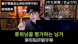 #류위닝 을 평가하는 닝거｜#劉宇寧 老劉說藝人