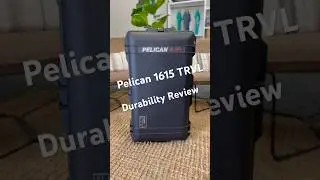 Durability review of my Pelican 1615 TRVL! First use. Follow for more! #pelican #pelicancase #travel