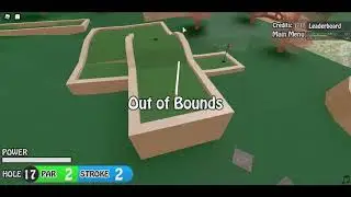 roblox mini golf gameplay
