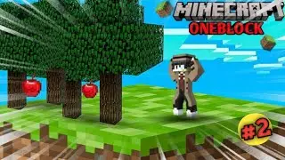I Made A Tree Farm In One Block Minecraft|| Part-2