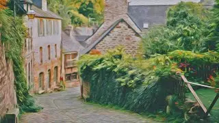 Rustic 🧑&zwj;🌾 French Village Ambience | Relaxing birds sounds