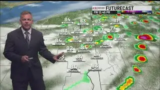 Isolated storm Friday