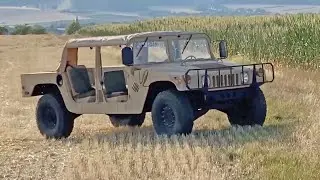 Nachhaltiger Gel&auml;ndewagen, Humvee fahren, Hummer H1, HMMWV M998 - ein super nachhaltiges Sommerauto!