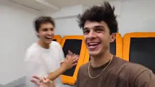 I Built a SECRET Trampoline Park in my sister house- Brent Rivera and Friends