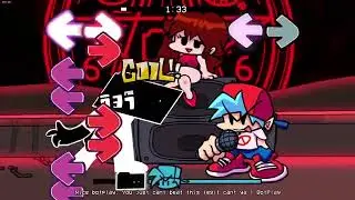 FNF Ron Bleeding but its 2 key rather than 4 key or 9 key