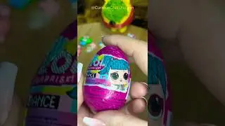 LOL Dance Surprise Egg 🪩🩷⭐️ #asmr #surprisetoys #surpriseegg