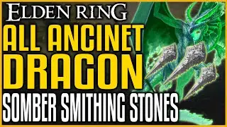 Elden Ring Somber Ancient Dragon Кузнечные камни +10 Руководство по локациям Где найти Кузнечные ...