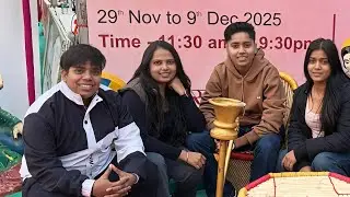 Uttarakhand food festival mein hum sab dosto ne bht enjoy kia 😂😂 #delhi #vlog #dosti #lakneet