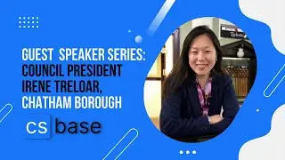 Guest Speaker Series - Council President Irene Treloar, Chatham Township