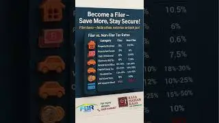 Filer vs Non-Filer Tax Rates Comparison