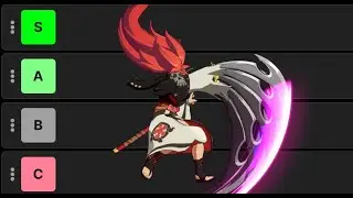 Guilty Gear Strive Baiken Attack Tier List