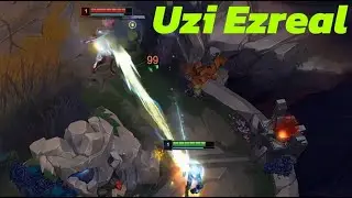 UZI EZREAL VS JIN ,HIS EZREAL IS SO CLEAN!