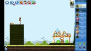 Angry Birds Mighty Hoax 7 Walkthrough Facebook 3 stars