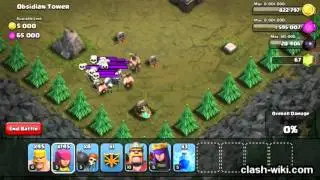 Clash of Clans - Skeleton Traps - Obsidian Tower | clash-wiki.com