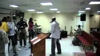 We're Blessed in the City - Camp Buehring, Kuwait Gospel Choir Pt 1