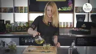 Tifusion Bergamot Earl Grey Organic Green Tea.