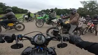 Malle Mile 2021 scramble on an INDIAN FTR 1200