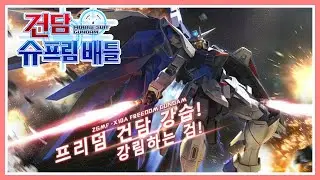 [건담 슈프림 배틀] 프리덤 건담