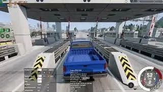 Beam.NG Drive| Ryzen R7 9800X3D | RTX 5060Ti 8GB | West Coast Highway 80 cars 1440P Ultra | Vulkan