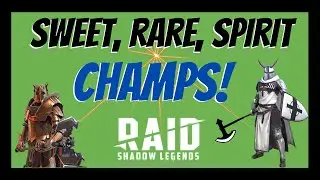 ALL Rare Spirit Champions Rated for Use EVERYWHERE in Raid Shadow Legends!