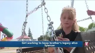 Spencer girl working to keep brother’s legacy alive