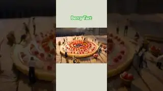 Tiny People Bake a Giant Berry Tart &ndash; Ultra-Realistic Miniature World 🍓🫐