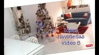 IDEAS NAVIDEÑAS VÍDEO 5 / TOUR NAVIDEÑO VÍDEO 5/ TENDENCIAS NAVIDEÑAS / GLORIA EN TU HOGAR