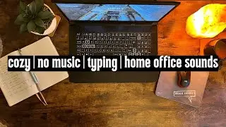 Real-Time Work or Study With Me | No BGM, typing sounds, cozy home office ambiance 50/10/50