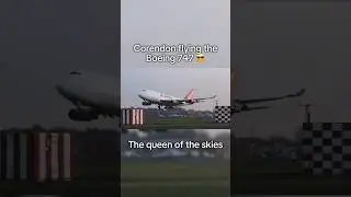 Corendon airlines flying the 747 🤩 #corendon #747 #sunset #aviation #edit #beautiful
