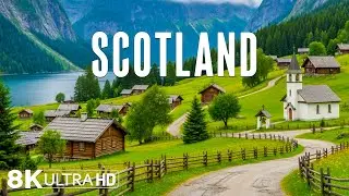 Scotland 8K &ndash; Silent Valleys, Mirror Lochs & A Peaceful Piano Journey Through Scotland