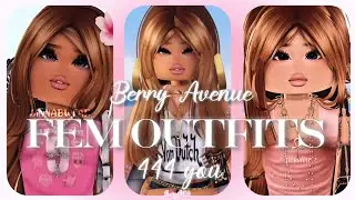 Berry Avenue FEM OUTFITS Roblox TikTok Compilation PT.4 | KaisyKit8