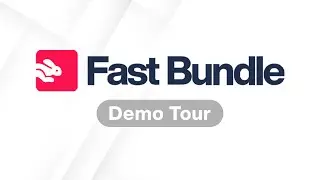 Fast Bundle - A Complete Demo Tour (Shopify product bundling app)