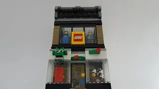 MOC LEGO Modular Brick Store inspired by sets 60097 and 40145