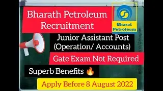 BPCL 💥Recruitment 2022 in Tamil|| 10 Days Time#rehobothcyrusuzhagam