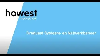 Howest Systeem - en Netwerkbeheer - introductie