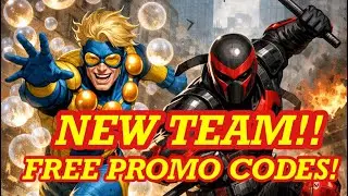 NEW PROMO CODE  and ANOTHER NEW TEAM | Free GOLD and POWERCORES | Marvel Strike Force MSF